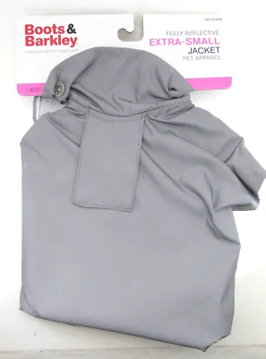 Chaqueta para perro extra pequeña totalmente reflectante Boots & Barkley - Nueva - Talla extra pequeña Foto 1 de 4