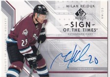 06/07 UD SP AUTHENTIC MILAN HEJDUK SIGN OF TIMES AUTOGRAPH AUTO