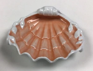 Plato en forma de salmón y cáscara blanca Mottahedeh Portugal excelente estado ÚNICO - Imagen 1 de 5