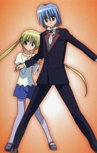postcard promo Hayate the Combat Butler anime Ayasaki Hayate Sanzenin Nagi - Picture 1 of 1