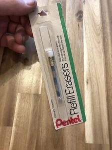 Pentel Automatic Pencil Refill Erasers NEW Z2-1BP NOS Drafting Drawing Art - Picture 1 of 4