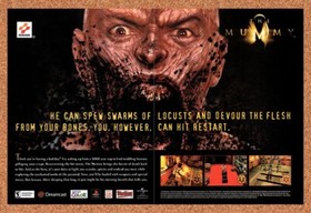 2000 The Mummy Dreamcast Original Advertisement / Retro Wall Art v3