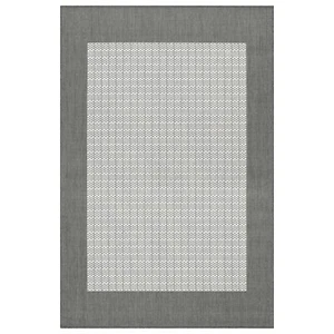 Couristan Recife Checkered Field Indoor/Outdoor Area Rug, 2' x 3'7", Natural-... - Picture 1 of 10