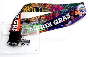 NEW Universal Studios Orlando Mardi Gras 2016 Rockin Good Times Lanyard - Picture 1 of 1