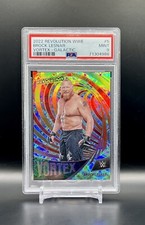2022 Panini Revolution WWE BROCK LESNAR GALACTIC Vortex SSP PSA 9 Mint