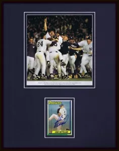 John Wetteland Signed Framed 11x14 Photo Display Yankees 1996 World Series - Picture 1 of 1
