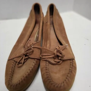 Sebago Women's Campside Loafers Size 9.5 M BrownLaced - Picture 1 of 10