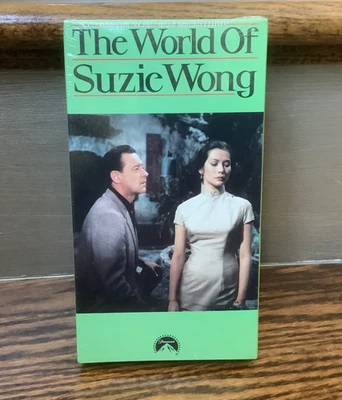 The World of Suzie Wong (1960) VHS Tape-William Holden & Nancy Kwan (New Sealed) Foto 1 de 4