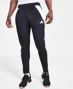 Men's Adidas Tiro 24 Training Pants Black/White Size Large NWT - Picture 1 of 9