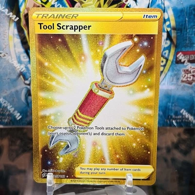 Pokemon TCG Tool Scrapper (Secret) 208/192 Secret Rare SWSH02: Rebel Clash - Image 1 of 2