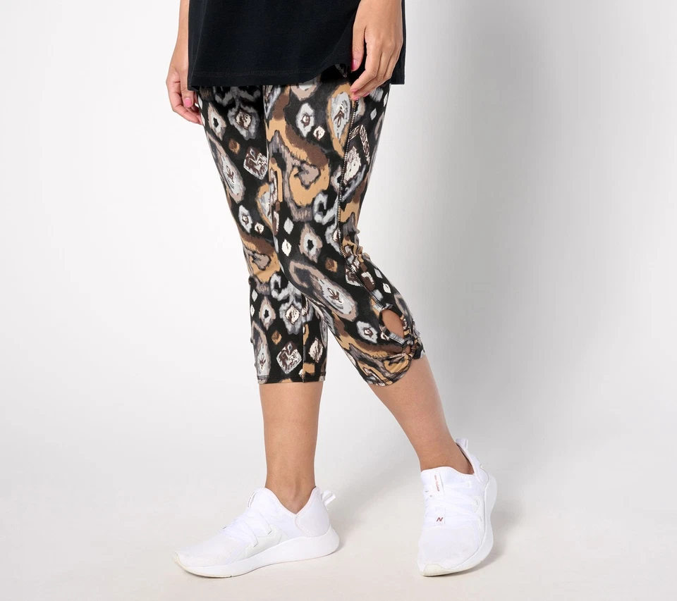 Pantalones para mujer Denim & Co. talla M Denim& Active regular multicolor A647731 Foto 1 de 4