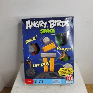 Mattel Angry Birds Space Game 2012 COMPLETO - Todas las piezas, cartas e instrucciones - Imagen 1 de 2