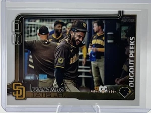 2025 Topps Series 1 Celebration Dugout Peeks Fernando Tatis Jr. SSP 1:641 DP-12 - Bild 1 von 2