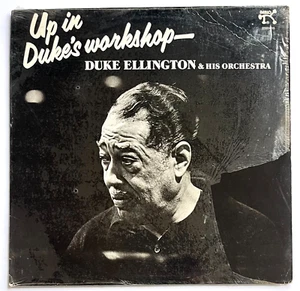 DUKE ELLINGTON "UP IN DUKES WORKSHOP" PABLO RECORDS JAZZ VINYL LP IN SHRINK VG+ - Picture 1 of 2