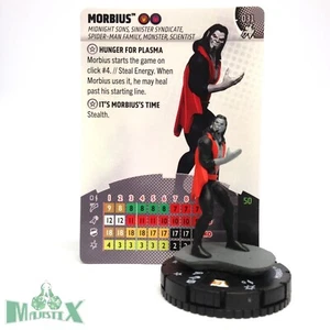 Heroclix Spider-Man: Beyond Amazing set Morbius #031 ¡Figura rara con tarjeta! - Imagen 1 de 1
