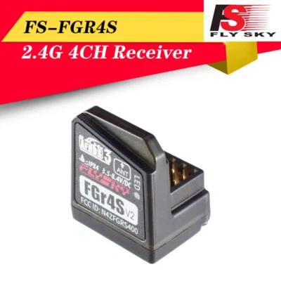 Flysky FGR4S FS-FGR4S Receiver 4CH 2.4G  PPM IBUS for Flysky FS-FG4 Transmitter - Image 1 of 4