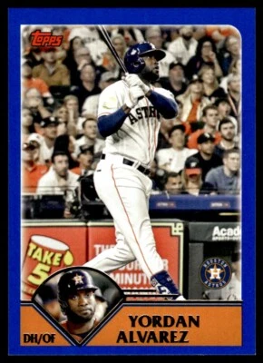 2023 Topps Archives #243 Yordan Alvarez Houston Astros - Image 1 of 2