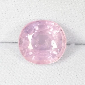 4.19Cts Amazing Fire Natural Light Pink Sapphire Oval Shape...!!!!! - Picture 1 of 2