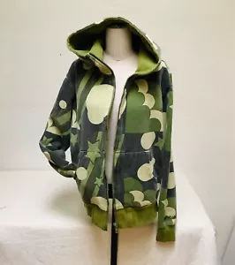 RARE kidrobot Smorkin' Labbit Zip Up Hoodie Sweatshirt M Pop Art Frank Kozik Euc - Picture 1 of 9