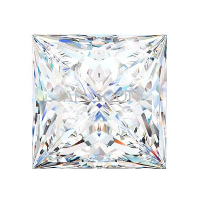 1 ~ 10ct VVS1 D Color Princess Excellent Cut Moissanite Loose Gemstones & GRA - Image 1 of 4