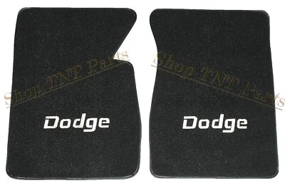 Alfombrillas delanteras antideslizantes de alta calidad para camioneta Dodge 1964-1979 Foto 1 de 4