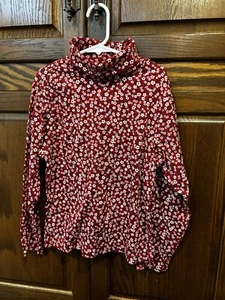 Gymboree Turtleneck Shirt 7 Holiday Magic Cheer Vintage Christmas - Picture 1 of 6