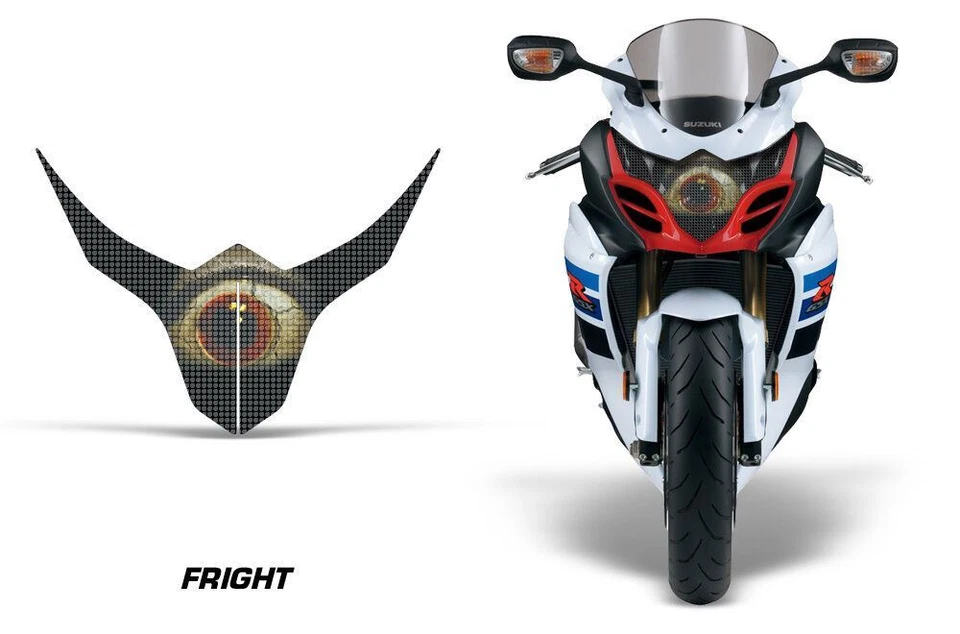 Kit de gráficos de ojos de faros cubierta de calcomanía para Suzuki GSXR 1000R 2010-2013 FRIGHT Foto 1 de 1