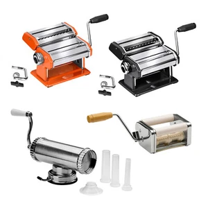 Manual Pasta Spaghetti Dough Cutter Sausage Meat Stuffer Lasagne Ravioli Maker - Picture 1 of 9