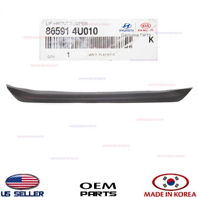 Genuine Front Bumper Lower Deflector Chin Lip ⭐OEM⭐ KIA OPTIMA HYBRID 2013 - Image 1 of 4