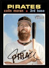 2020 Topps Heritage Base #86 Colin Moran - Pittsburgh Pirates