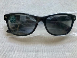 New Black Peepers Sun Readers + 2.75 - Picture 1 of 2