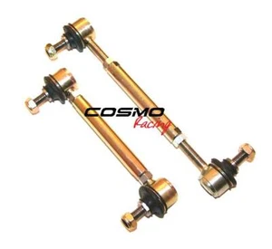 Adjustable Sway Bar link Front Pair BMW E24/E28/E30/E31/E32/E34/E36/E39 15-23cm - Picture 1 of 1