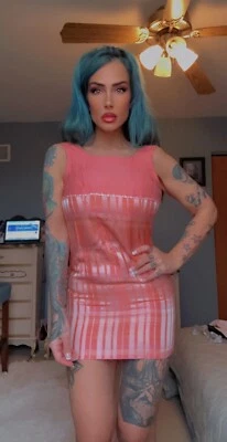 Bonnie Jean Girls Pink Peach & Yellow Plaid Easter Spring Dress Sz 12 Pleated - Image 1 of 4