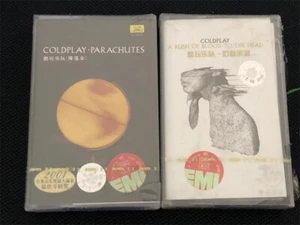 Coldplay Parachutes + A RUSH... China First Edition 2 x Cassette Tape Sealed - Picture 1 of 4