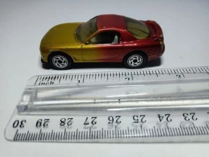 Vintage © 1993 Matchbox Red/ Gold Mazda RX-7 Car - Picture 1 of 5