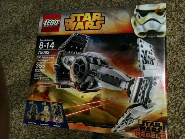 LEGO 75082 Star Wars TIE Advanced Prototype NIB 100% New Sealed box  - Image 1 of 1