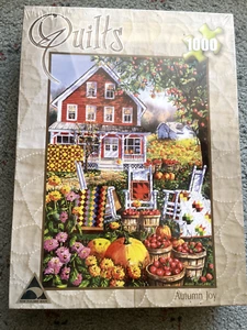 Holdson "Quilts - Autumn Joy" Diane Phalen, SEALED, 1000 Pce Jigsaw - Picture 1 of 7