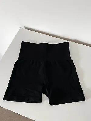 H&M Seamless Sports Cycling Shorts Black Sportswear / Activewear • 12.08€