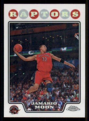 2008-09 Topps Chrome Refractors #52 Jamario Moon - Image 1 of 2