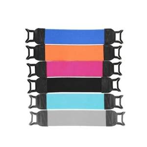 One Handed-Anti Slip Finger Sling-Grip Elastic Band Strap Phone Holder PC Stand - Photo 1/10