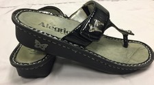 Allegria Black Sandals Girls Size 4