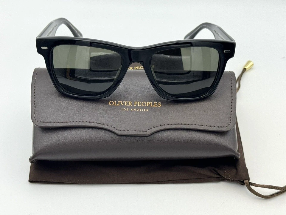 Oliver Peoples 5393su Oliver Sun Sunglasses 1492p1 Black 100 Authentic