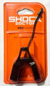 Shock Doctor Pro Strapped Mouth Guard Black Basic All Perform. Age 11+ NEW - Picture 1 of 1
