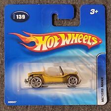 2005 Hot Wheels Collector #139 MEYERS MANX Gold Variant w/Co-Mold 5Sp Short Card