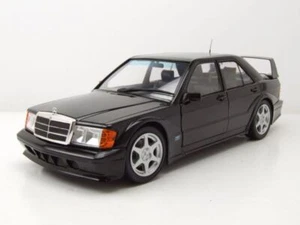 Mercedes 190E Evo 2 W201 1990 schwarz Modellauto 1:18 Solido - Bild 1 von 9