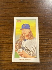 JOSH HADER 2020 TOPPS T206 WAVE 4 MILWAUKEE BREWERS