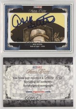 2008 TRISTAR Signa Cuts Cut Auto Blue /5 Don Sutton HOF