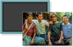 Stand By Me Película Niños Gordie Vern Chris Peluche Imagen Nevera Imán 2 x 3 - Imagen 1 de 3