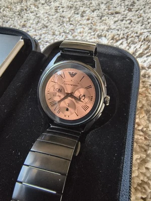 Emporio Armani DW7E1 Connected Smartwatch Gen2 Wear OS Model ART5007 - Image 1 of 4