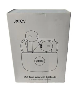 Auriculares inalámbricos verdaderos Jxrev J53 - ¡Nuevos, sonido estéreo Hi-Fi Bluetooth 5.3! - Imagen 1 de 4